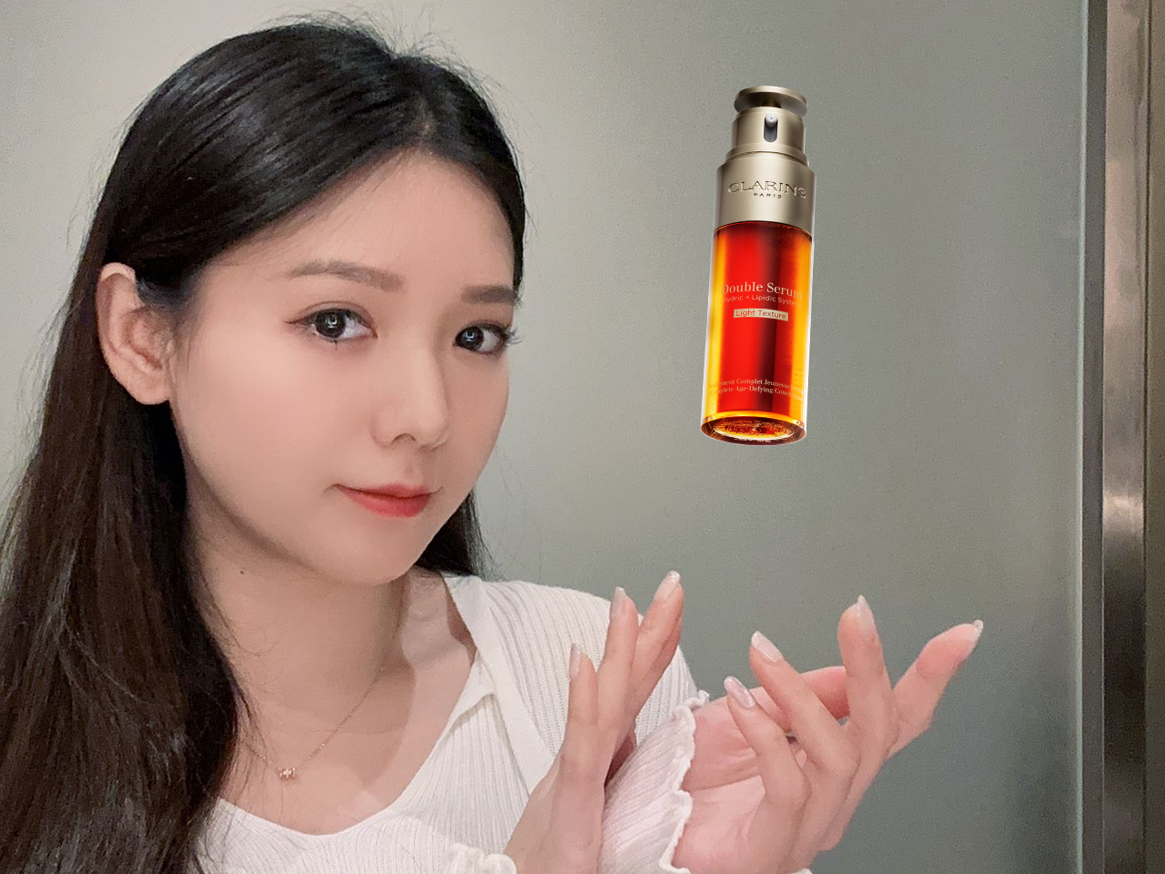 Clarins 輕盈版 賦活雙精華 DOUBLE SERUM LIGHT 好用 評價 推薦 用家分享