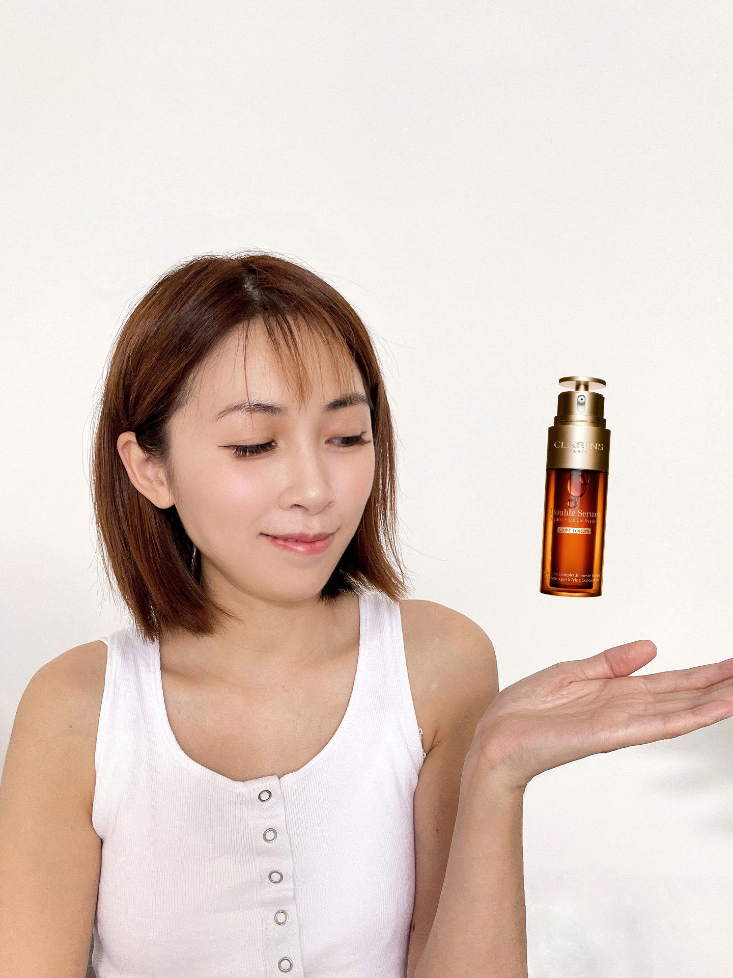 Clarins 輕盈版 賦活雙精華 DOUBLE SERUM LIGHT 好用 評價 推薦 用家分享