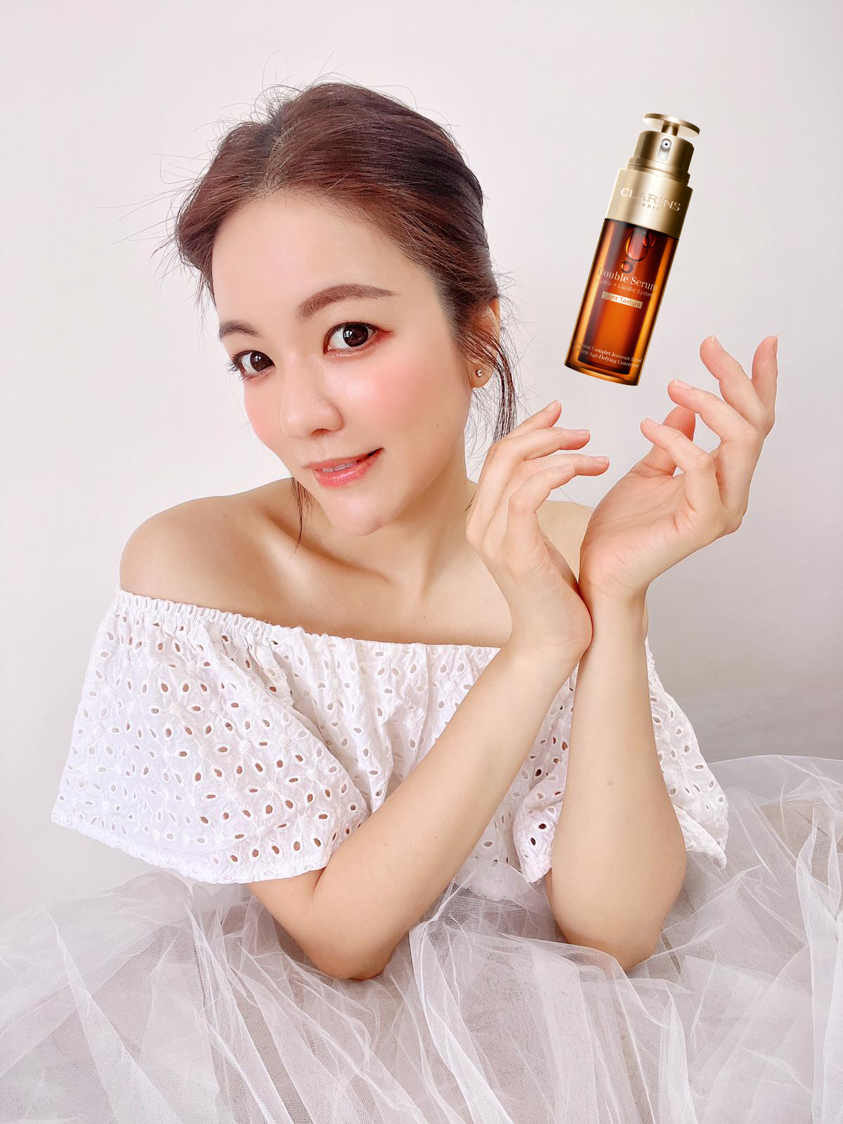 Clarins 輕盈版 賦活雙精華 DOUBLE SERUM LIGHT 好用 評價 推薦 用家分享