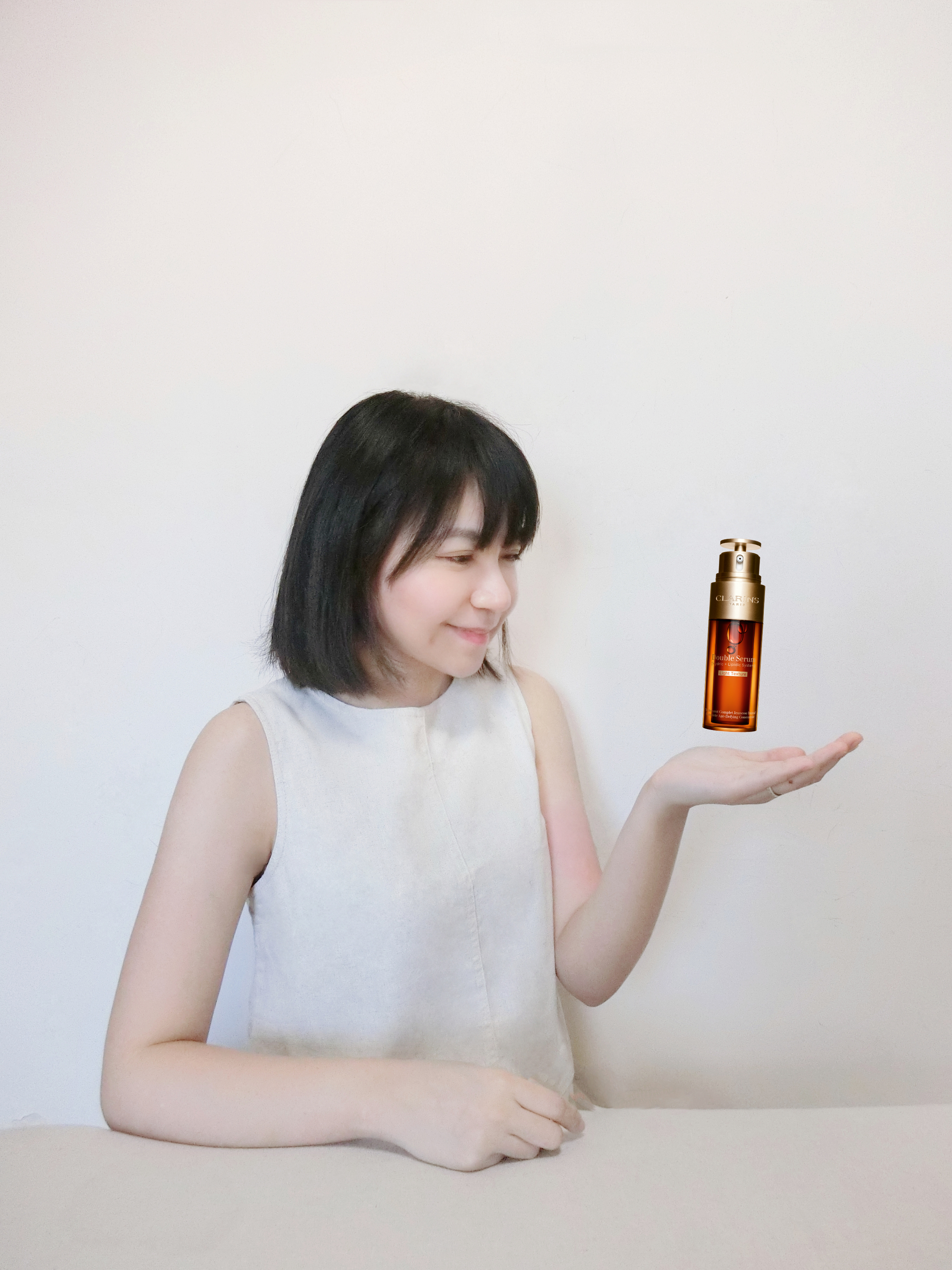 Clarins 輕盈版 賦活雙精華 DOUBLE SERUM LIGHT 好用 評價 推薦 用家分享