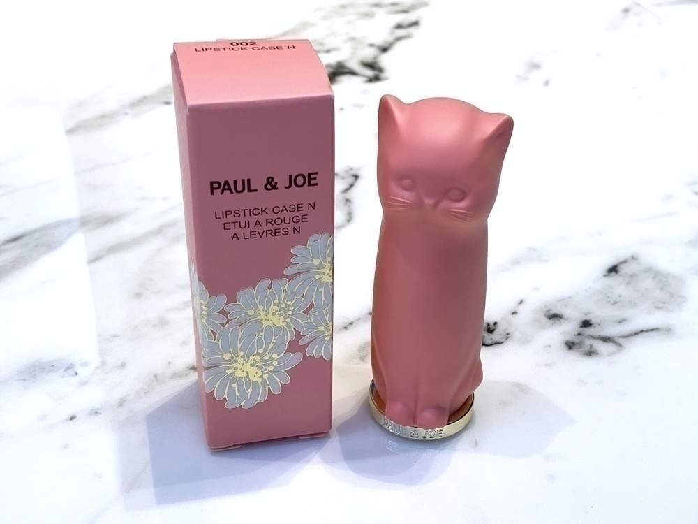 實測Paul & Joe 粉紅貓咪限定唇膏筒 Lipstick Case N & 限量版唇膏芯Les Vendanges iTRIAL美評