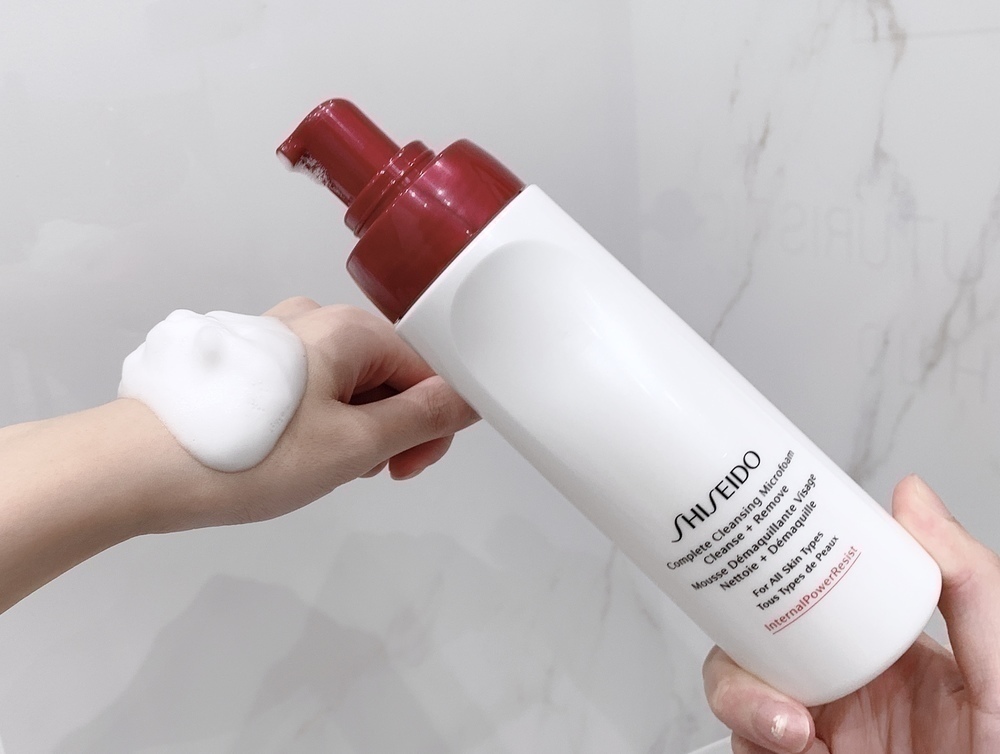 Shiseido 卸妝潔面 泡沫 Complete Cleansing Microfoam iTRIAL美評