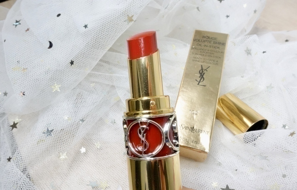 YSL 迷魅亮彩唇膏 Endanger Me Red Rouge Volupte Shine