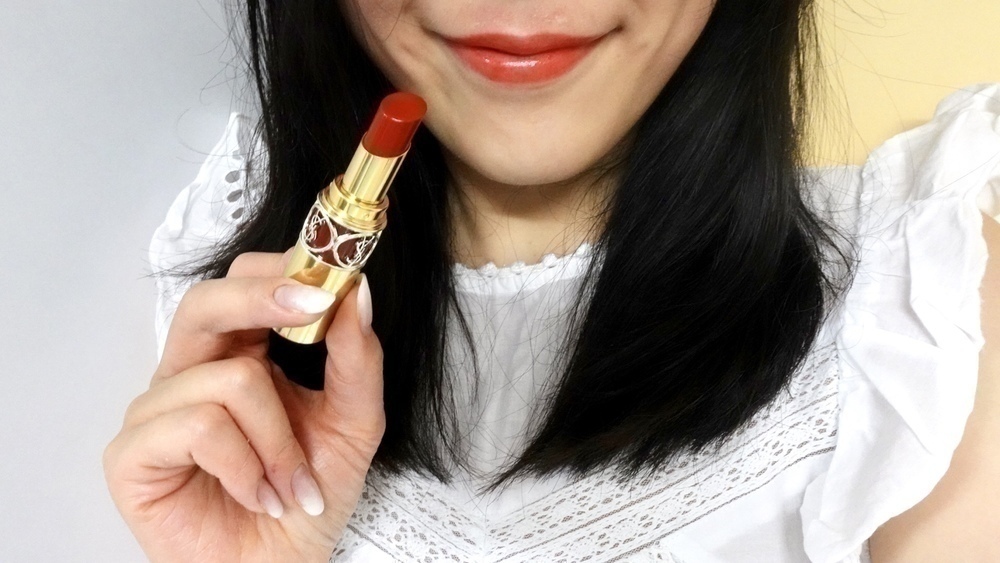 YSL 迷魅亮彩唇膏 Endanger Me Red Rouge Volupte Shine