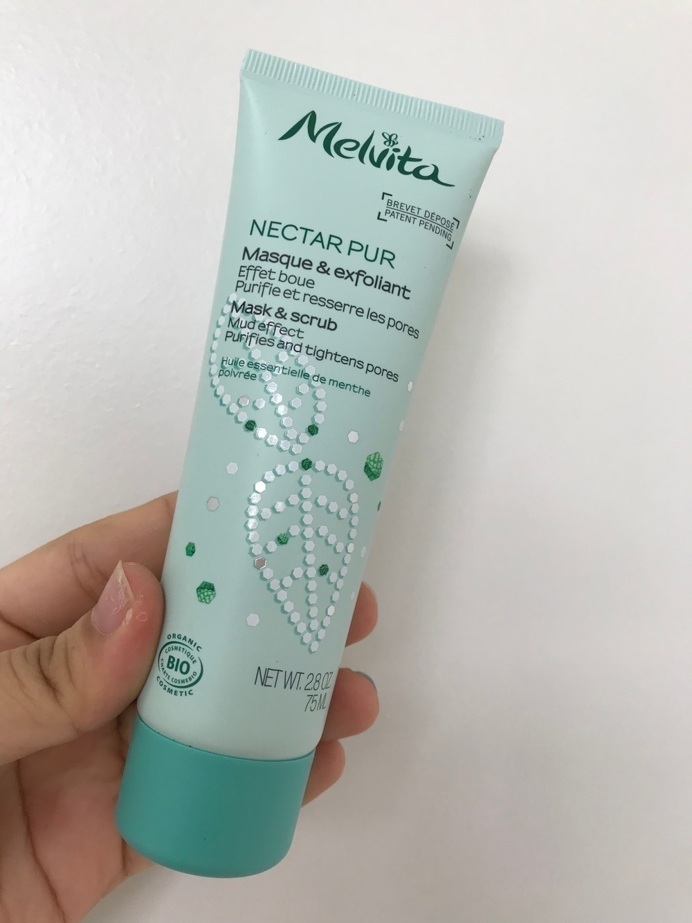 Melvita 有機薄荷深層淨膚磨砂面膜 Nectar Pur Organic Mask & Scrub - Mud Effect