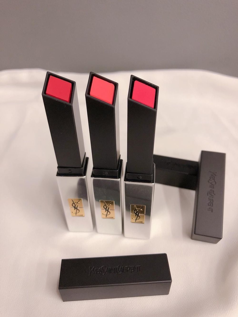 YSL The Slim Sheer Matte 絕色柔霧唇膏 iTRIAL美評 小銀條 小銀管 半霧面唇妝