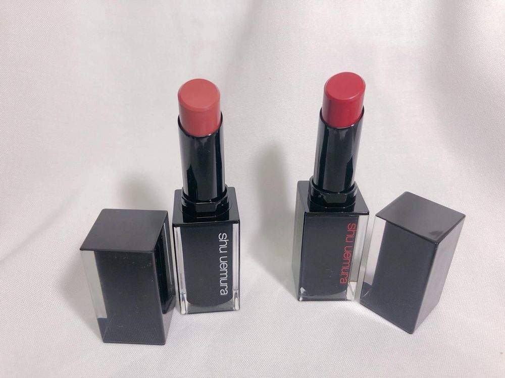 shu uemura 無色限炙烈唇膏系列／無色限炙烈柔霧唇膏系列 rouge unlimited amplified ／rouge unlimited amplified matte iTRIAL美評