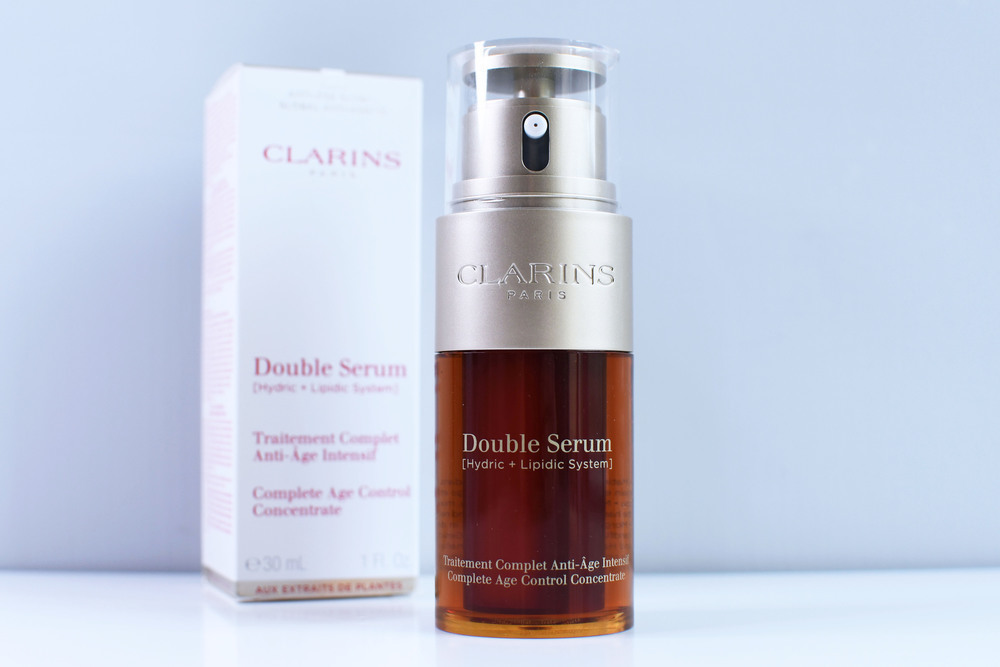 Clarins Double Serum 賦活雙精華 精華 補水 補油 全效 抗衰老精華 穩定膚況 iTRIAL 美評