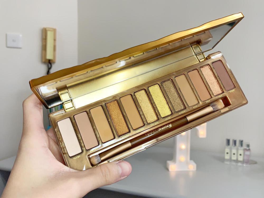 Urban Decay 眼影 蜜糖 Urban Decay Naked Honey Eyeshadow Palette iTRIAL 美評 Naked Palette 實測 用後感 review
