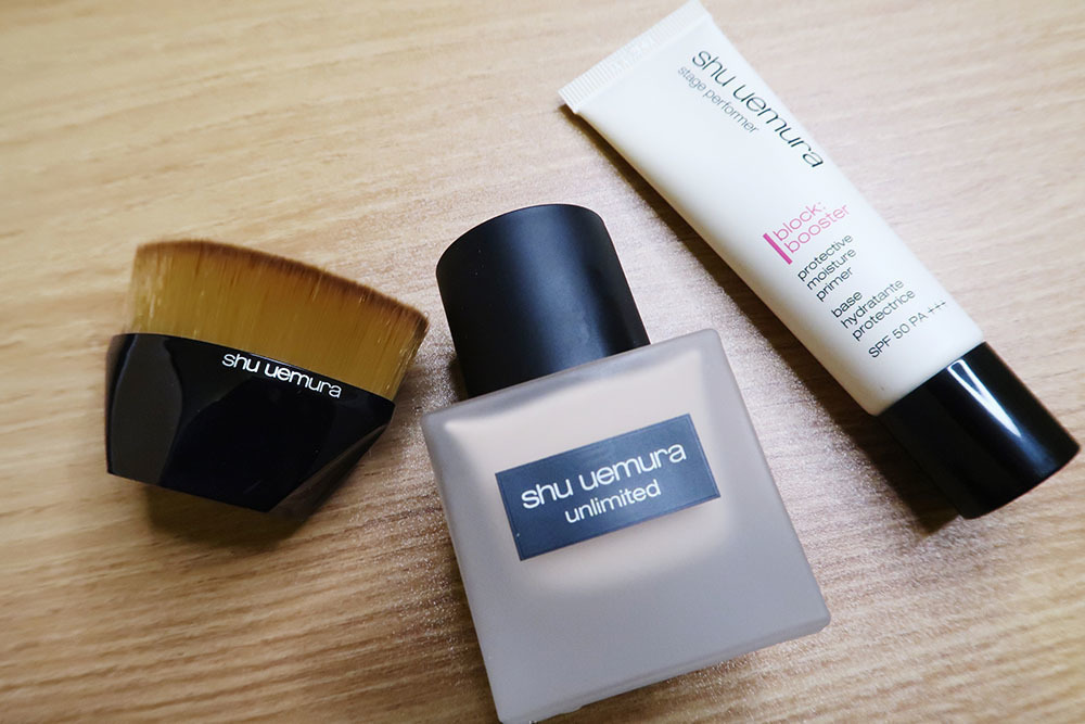 shu uemura 皇牌 植村秀 粉底液 粉底 iTRIAL 美評 底妝 無焗限 輕透 清爽