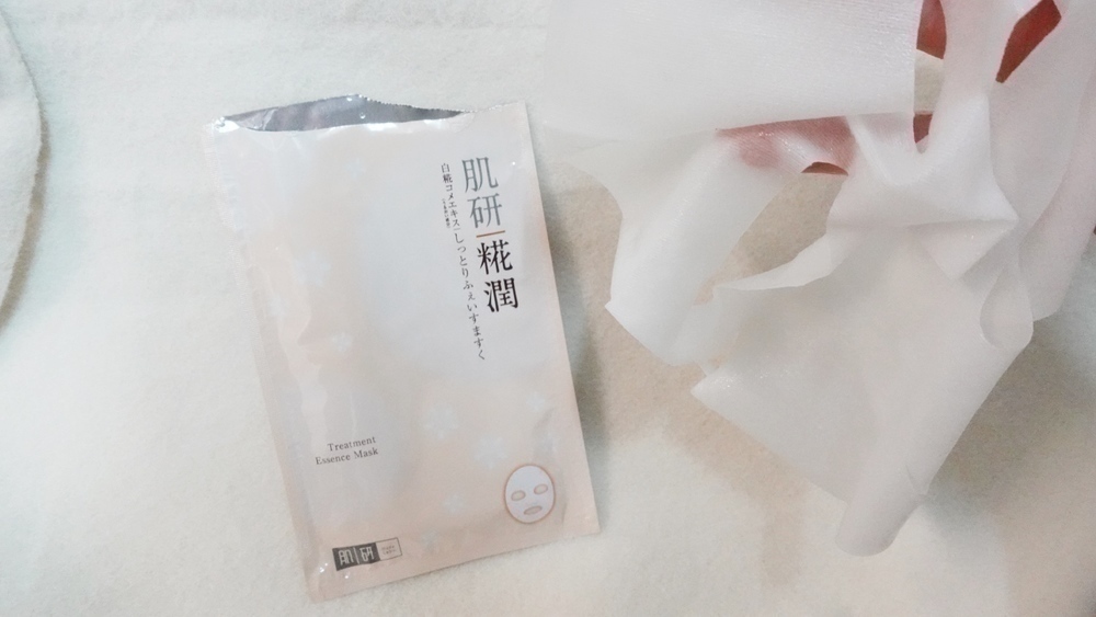 肌研 面膜 iTRIAL 美評 Kouji Paper Mask 糀潤 面膜 白米 発酵 精華