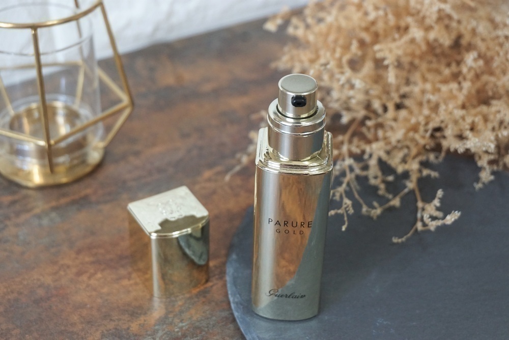 Guerlain Parure Gold iTRIAL 美評 金鑽修顏 粉底液 乾肌女 底妝 粉底 liquid foundation