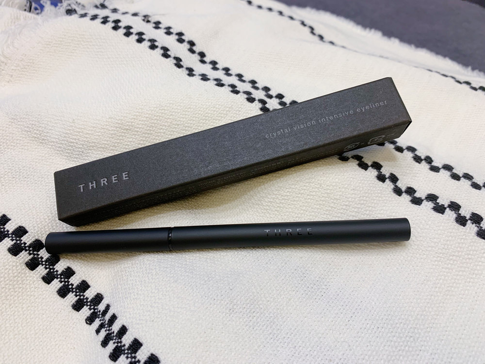 THREE 眼線 iTRIAL 美評 新手 易用 防水 防汗 持妝 THREE Crystal Vision Intensive Eyeliner