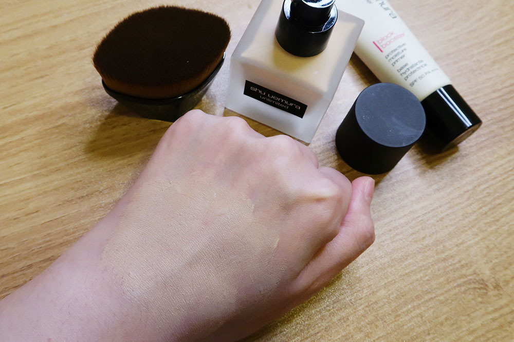 shu uemura 皇牌 植村秀 粉底液 粉底 iTRIAL 美評 底妝 無焗限 輕透 清爽