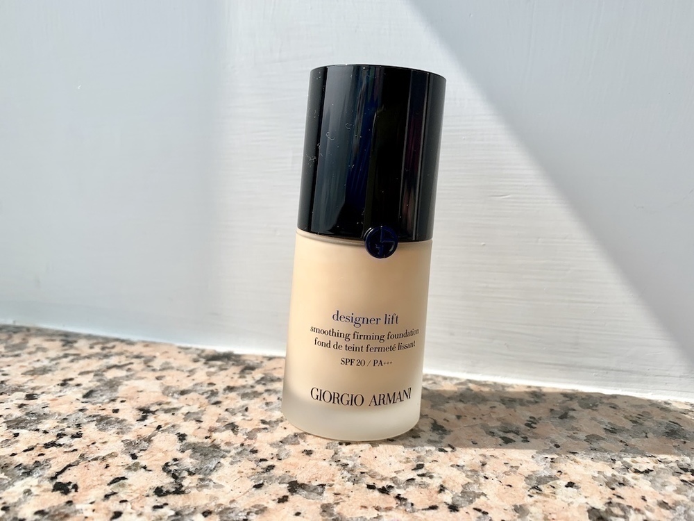 Giorgio Armani 粉底液 Designer Lift Foundation iTRIAL 美評 實測 用後感 review 