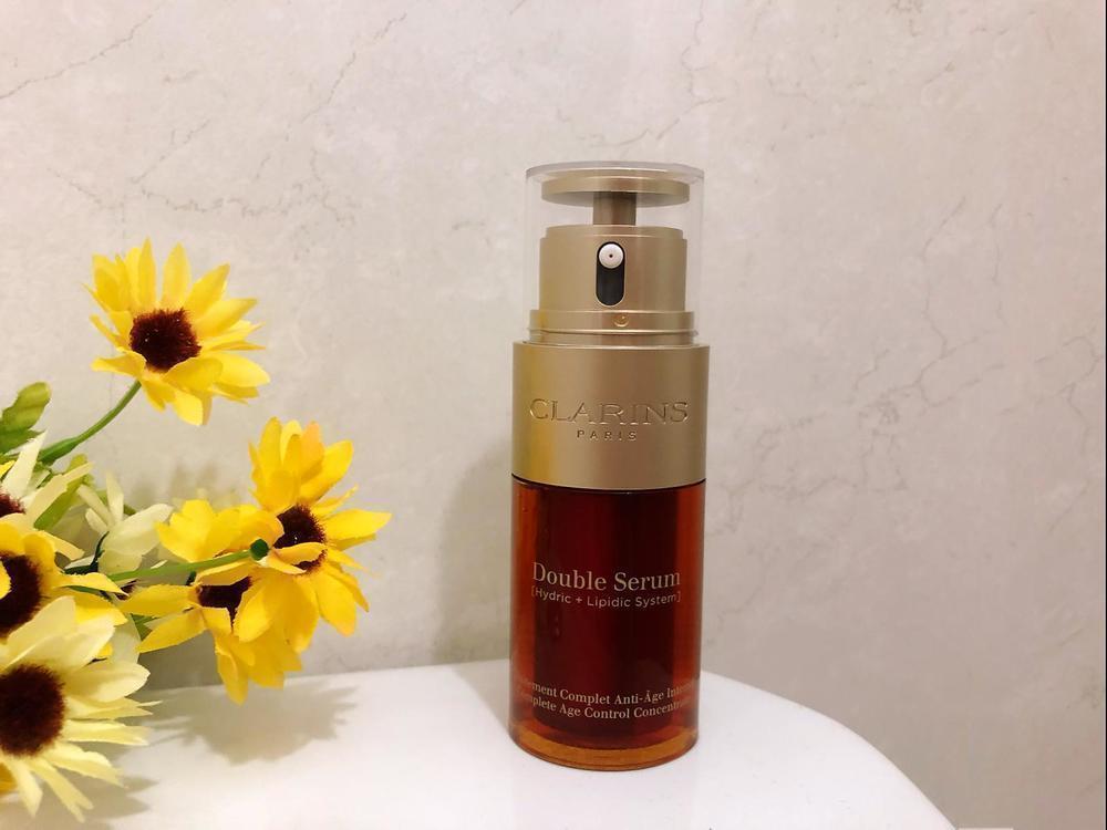 Clarins Double Serum 賦活雙精華 精華 全效 抗衰老精華 iTRIAL 美評 sundaymore more magazine