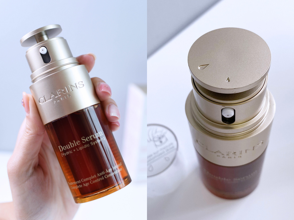 Clarins Double Serum 賦活雙精華 精華 補水 補油 全效 抗衰老精華 穩定膚況 iTRIAL 美評