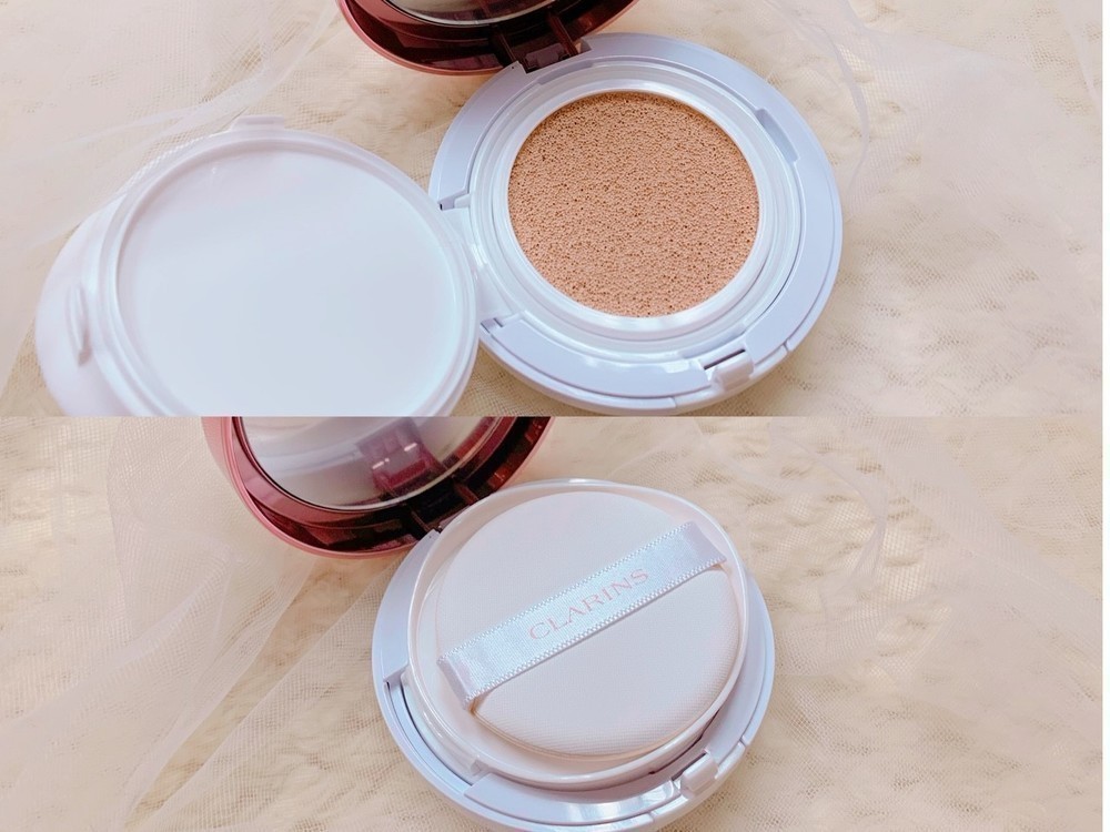 Clarins 透亮光感氣墊粉底 Cushion Foundation iTRIAL 美評 實測 用後感 review