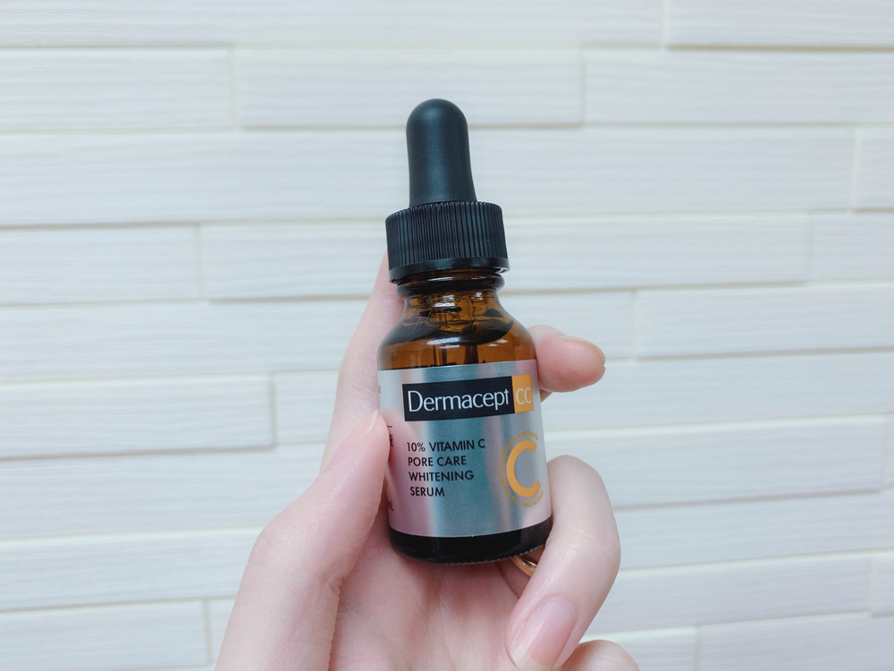 Dermacept 美白精華 維他命C10 收毛孔 好用