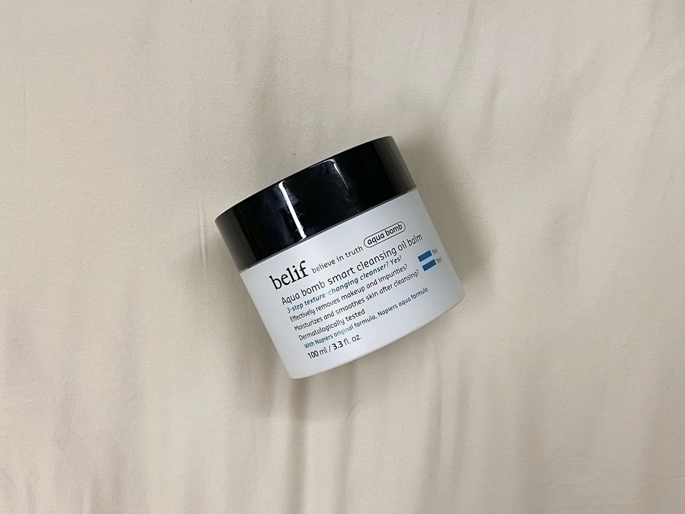 belif 卸妝霜 炸彈潔顏霜 Aqua bomb cleansing oil balm 好用