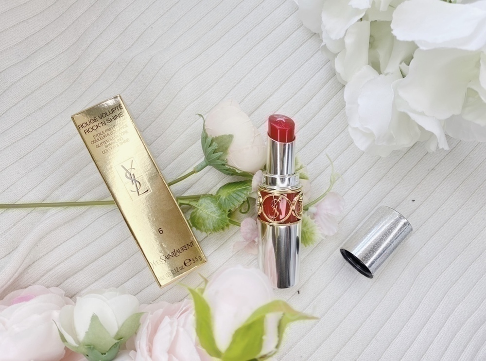 YSL Beaute 閃星唇膏 Rock n Shine Rouge Volupte 好用 推薦 2020