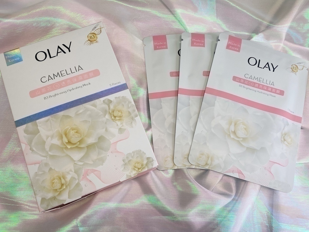 Olay 面膜 山茶花 保濕 美白 Camellia B3 Brightening Hydrating Mask