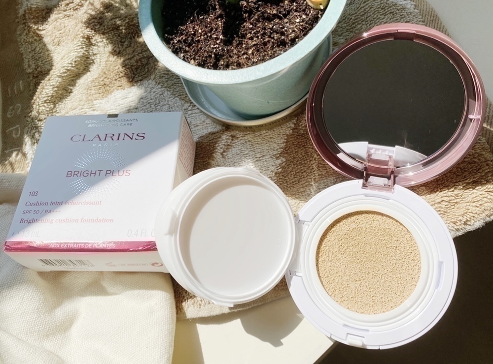 Clarins Bright Plus Cushion Foundation 氣墊粉底 BB cushion 底妝 好用 推薦 2020