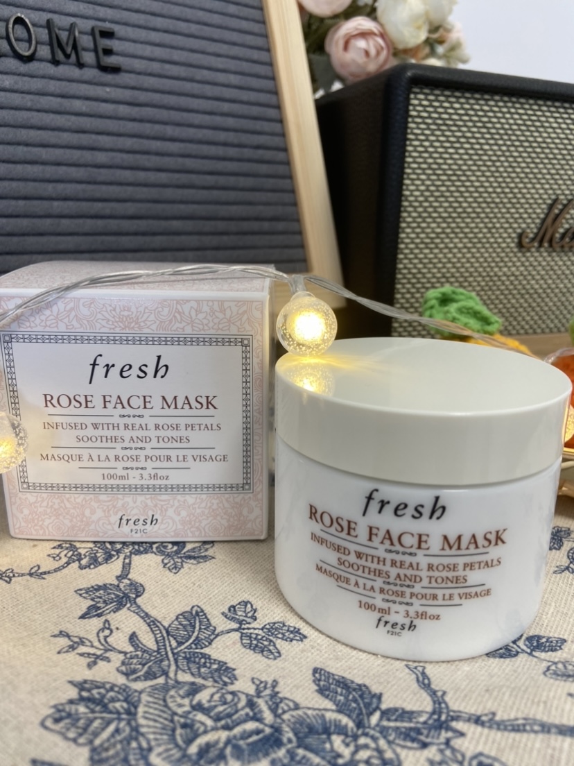 Fresh 玫瑰保濕面膜 Rose Face Mask 好用 推薦