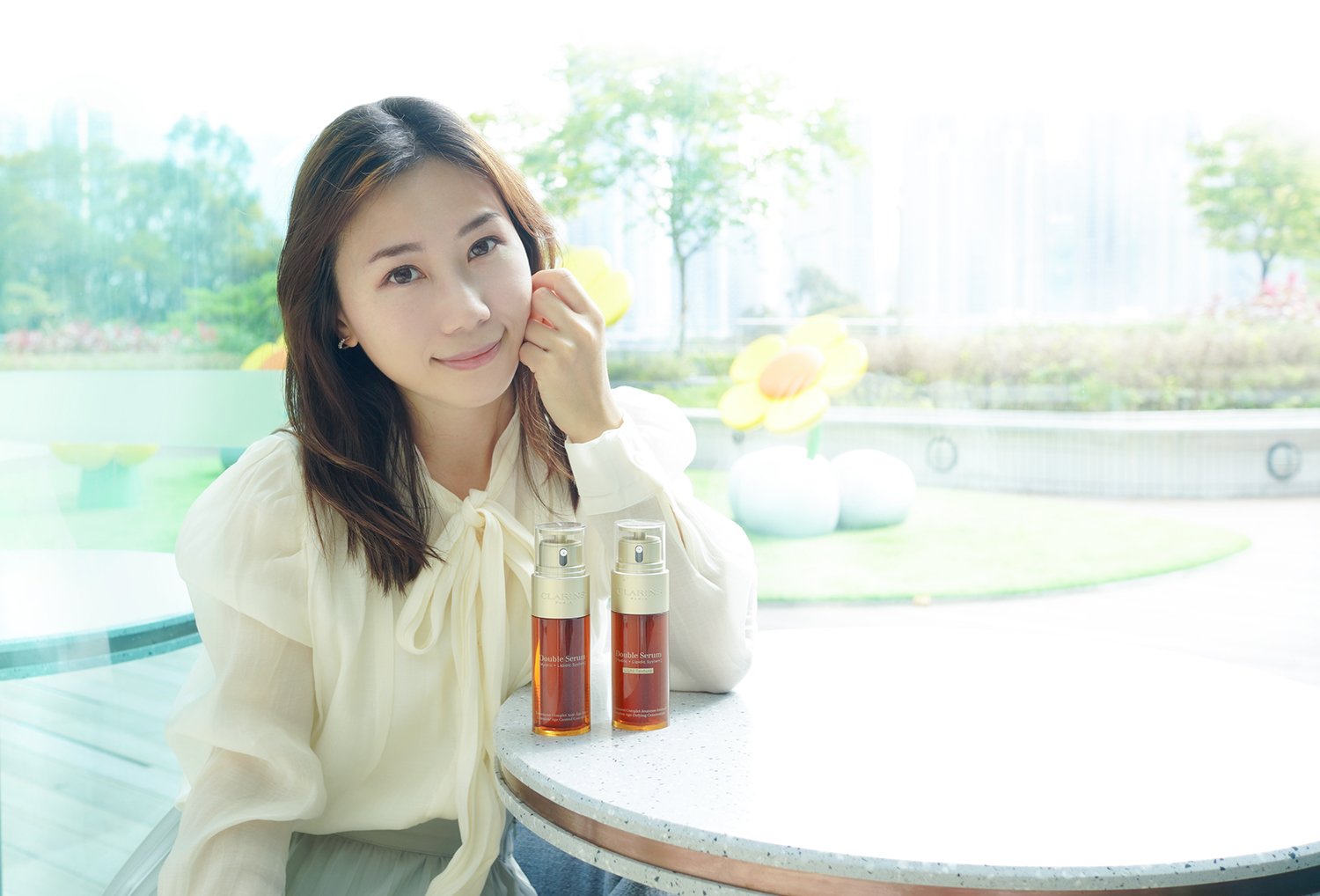 Clarins 輕盈版 賦活雙精華 DOUBLE SERUM LIGHT 好用 評價 推薦 用家分享