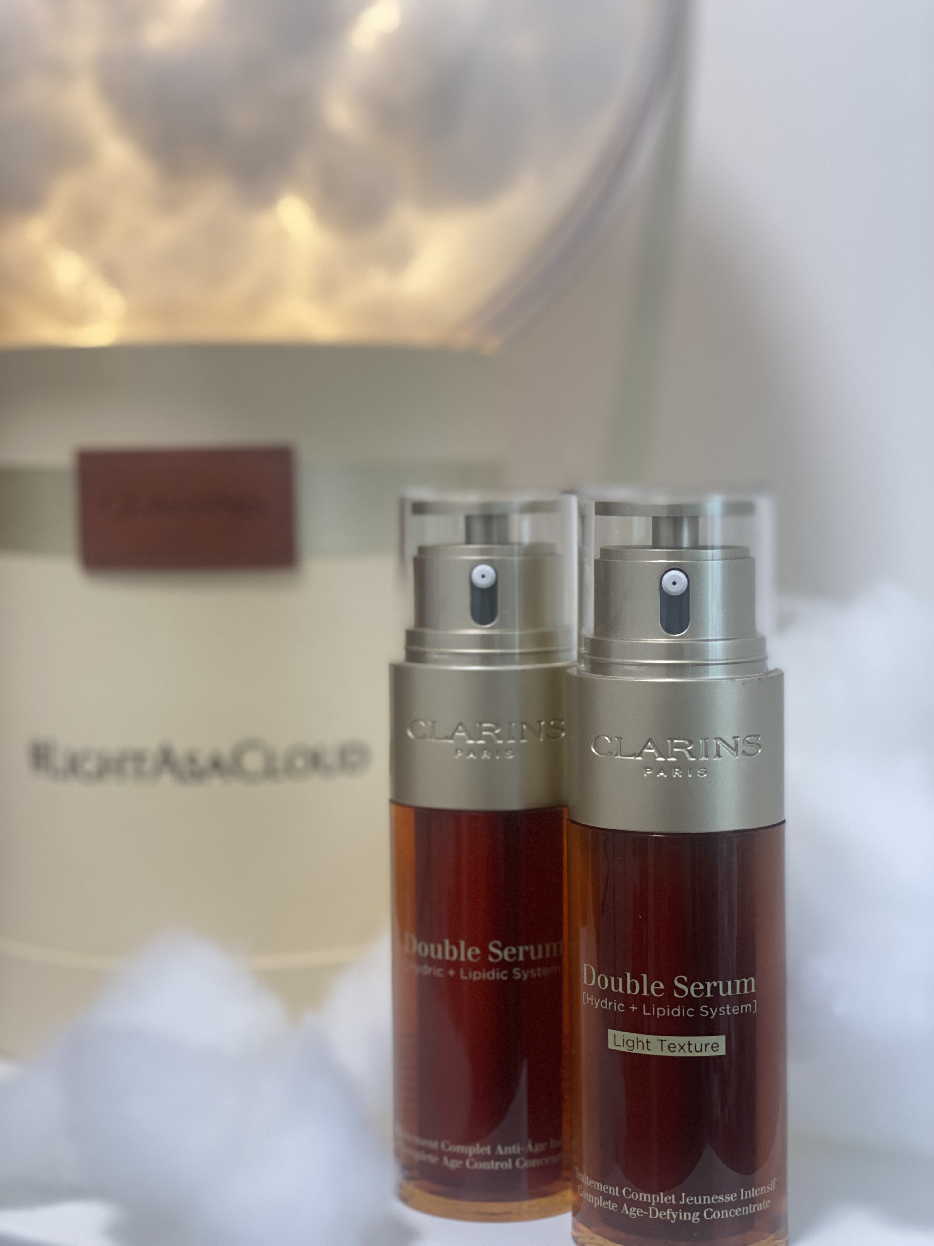 Clarins 輕盈版 賦活雙精華 DOUBLE SERUM LIGHT 好用 評價 推薦 用家分享