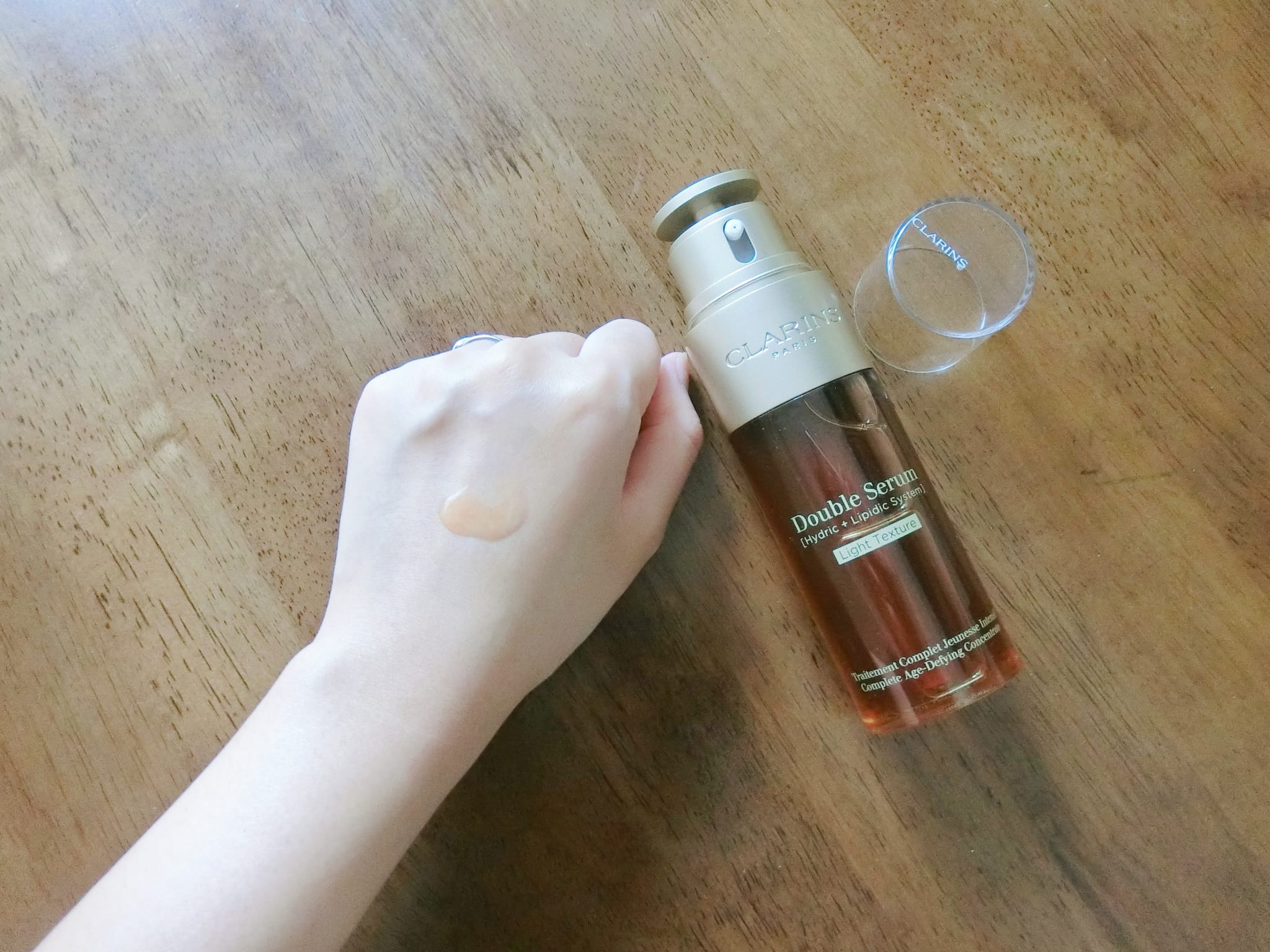 Clarins 輕盈版 賦活雙精華 DOUBLE SERUM LIGHT 好用 評價 推薦 用家分享