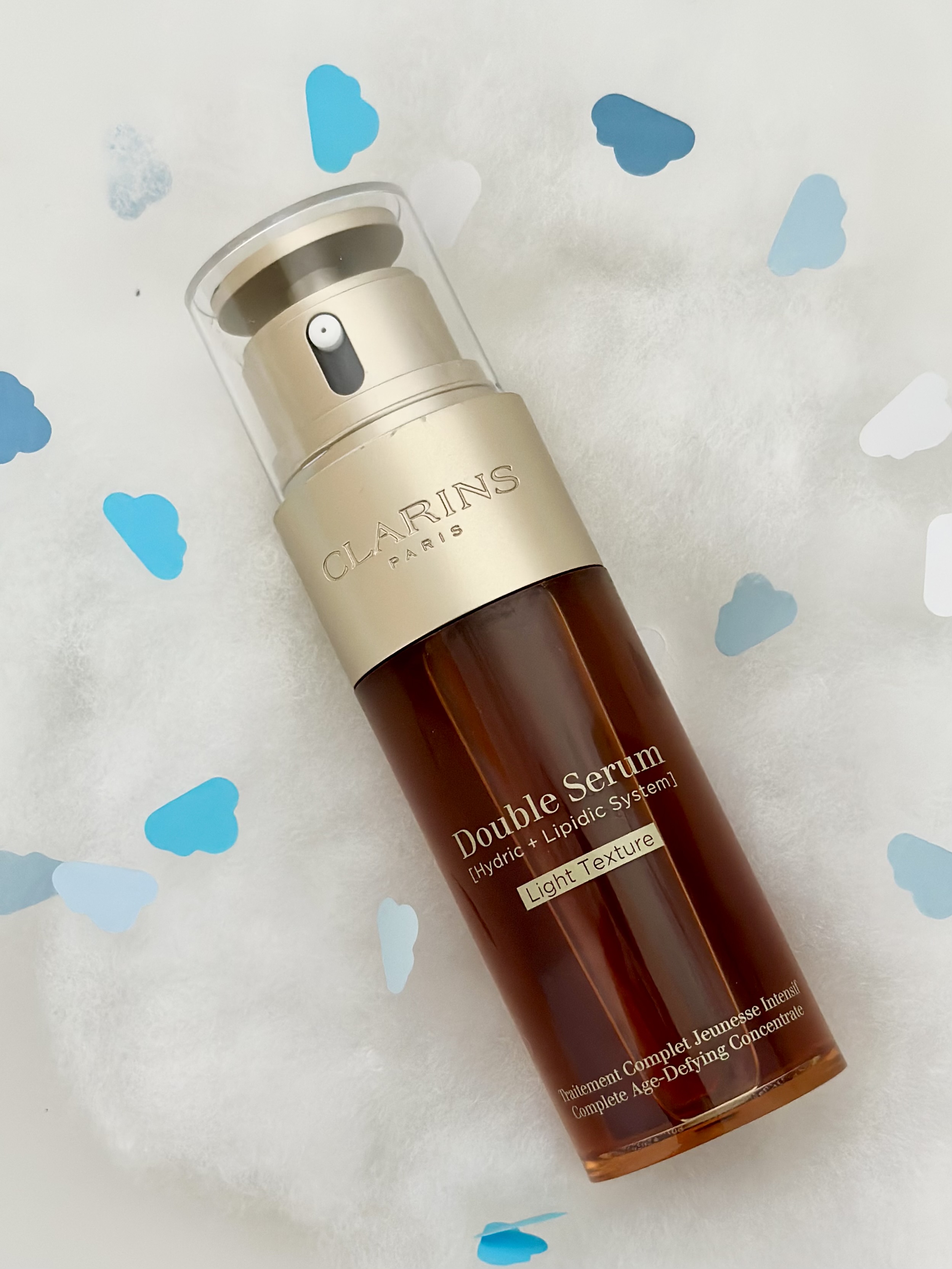 Clarins 輕盈版 賦活雙精華 DOUBLE SERUM LIGHT 好用 評價 推薦 用家分享